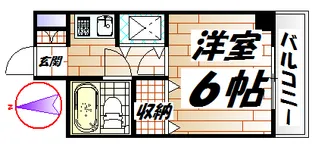 K・アルカディア【4階】の間取り