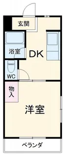 リヴィエールI【4階】の間取り