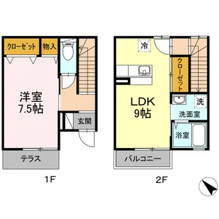 メゾン パシオンの間取り