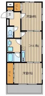 米舛ハウス【2階】の間取り