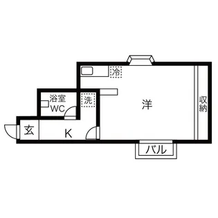 チサンマンション青葉通り【5階】の間取り