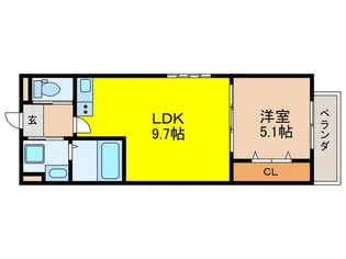 仮)NUT SYOUJYAKU【1階】の間取り