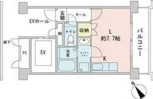 サニーヒルズ3番館【4階】の間取り