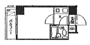 ディアプラザ巣鴨第2【7階】の間取り