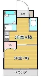 サニーヒルズ西船橋【2階】の間取り