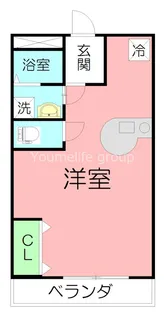 エスペラントセイエイ【3階】の間取り