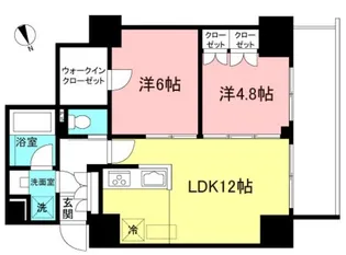 IIHA武蔵野【11階】の間取り