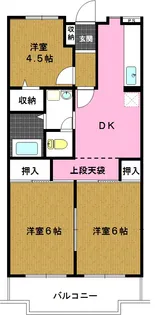 セントラルヒルズ【2階】の間取り