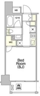 ジオエント赤羽【6階】の間取り