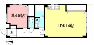 河興ハウス【3階】の間取り