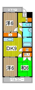 ファーストローズ(KARATE HOUSE)【3階】の間取り