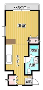 第5トマトビル【7階】の間取り
