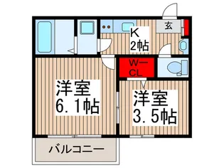 BestStageふじみ野市駒西【1階】の間取り