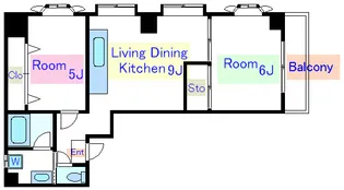 橋山ビル【3階】の間取り