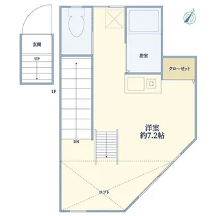 パークフラット【2階】の間取り