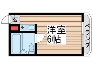 千代田カレッジビラ【3階】の間取り