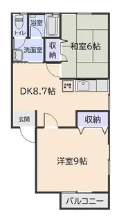 セントポーリア【2階】の間取り