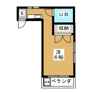 ハイム富士【3階】の間取り