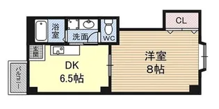 グランドゥール【5階】の間取り