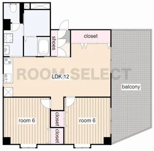コボリマンション藤ヶ丘【2階】の間取り