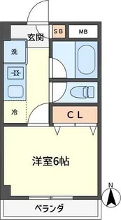 DeLCCS綾瀬【5階】の間取り