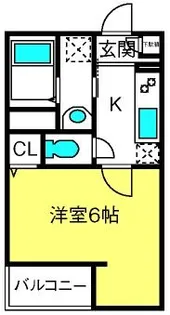 Jack kofukasakuI【1階】の間取り