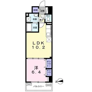 ヴァンベールさがみ野【2階】の間取り