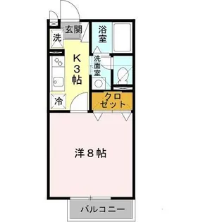 テンゲルハイツ【2階】の間取り