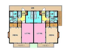 ○九州ホーム‘05【1階】の間取り