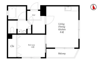 アーサクラスト西横浜【3階】の間取り