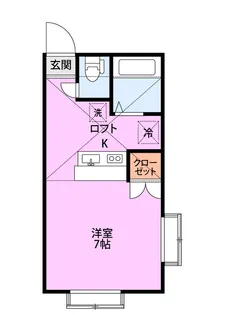 ロイヤルパレス新発田 A【1階】の間取り