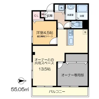 エンゼルハイツ【2階】の間取り