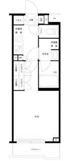 ルーブル大森西【3階】の間取り