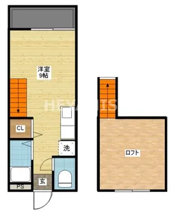 エスポワール本尾【2階】の間取り