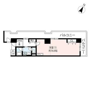 UR赤羽アボードII【8階】の間取り