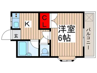 リトルハイツ【3階】の間取り