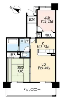 URHAT神戸 灘の浜【4階】の間取り