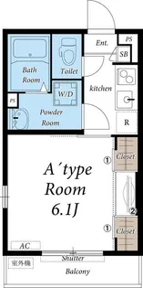 リブリ・ラルーチェ【2階】の間取り