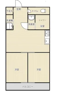 ソフトタウン池袋【5階】の間取り