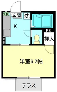 ハイツ桜台A棟【1階】の間取り