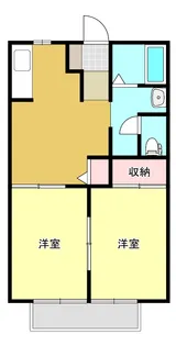 コート・ヴィレッジ【2階】の間取り