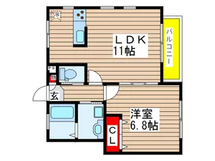 ソフィア【2階】の間取り
