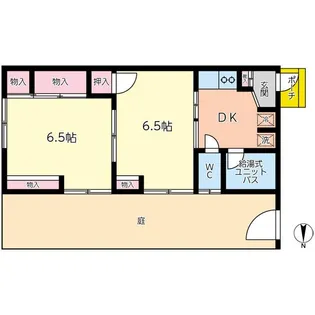 大寿マンション【1階】の間取り