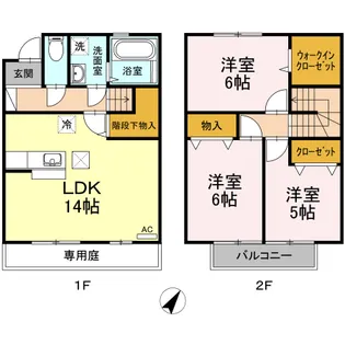 グランモアの間取り
