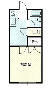 セジュール山田【2階】の間取り