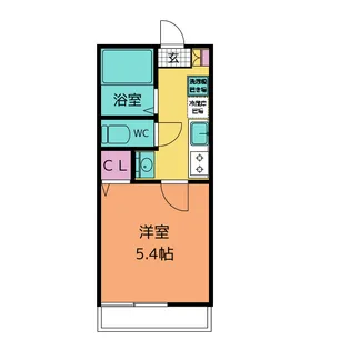 アルカンシエル金沢八景【1階】の間取り