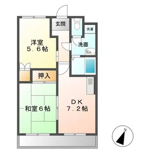 エスポワールアイ【3階】の間取り