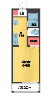 メゾン・ド・K【1階】の間取り