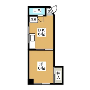 清宮ビル【4階】の間取り