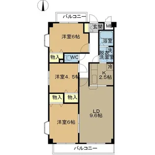 F-feld【2階】の間取り